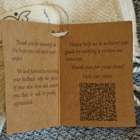 New 48”x 61” Smyrna Turkish Cotton Throw Blanket New With Tags Made in Turkey - Picture 5 of 11